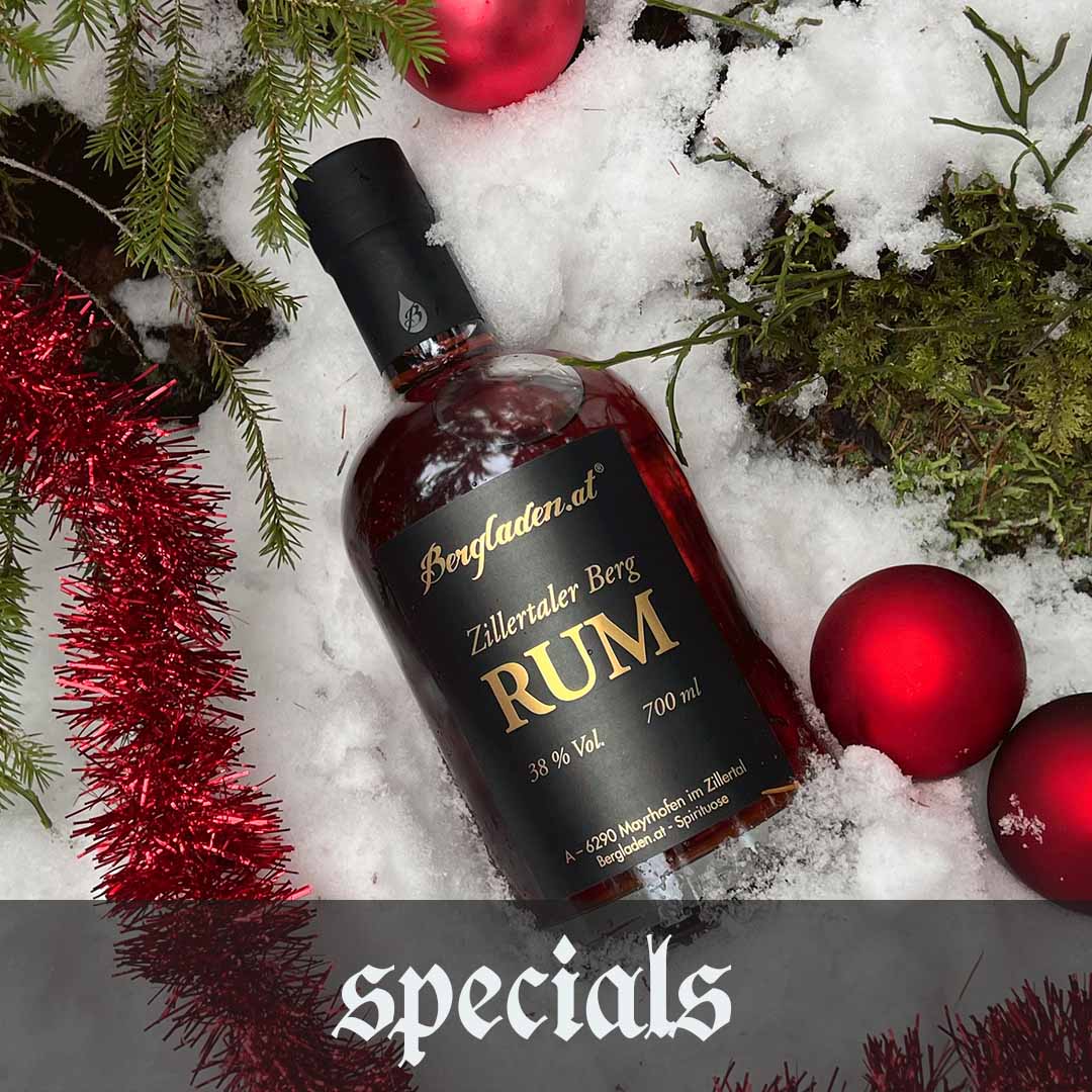 Gin, Rum und Whiskey vom Zillertaler Bergladen