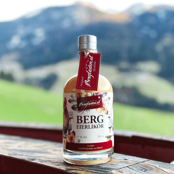 Berg Eierlikör 16 % Vol. - Bergladen Zillertal - Schnaps Shop,